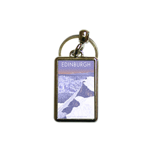 Edinburgh, Holyrood Park Metal Keyring