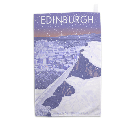 Edinburgh, Holyrood Park Tea Towel