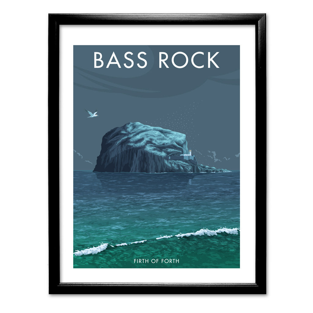 Bass Rock Island, Scotland Art Print