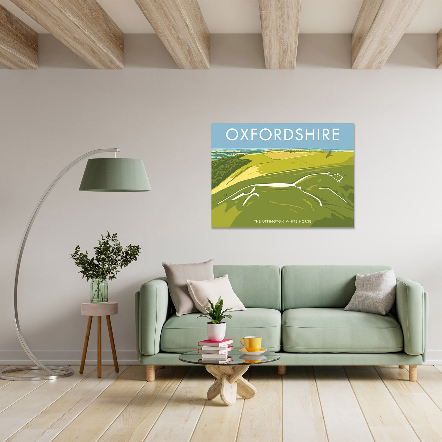 The Uffington White Horse Art Print