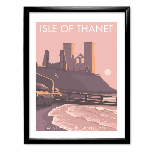 Saint Mary's Church, Reculver Art Print