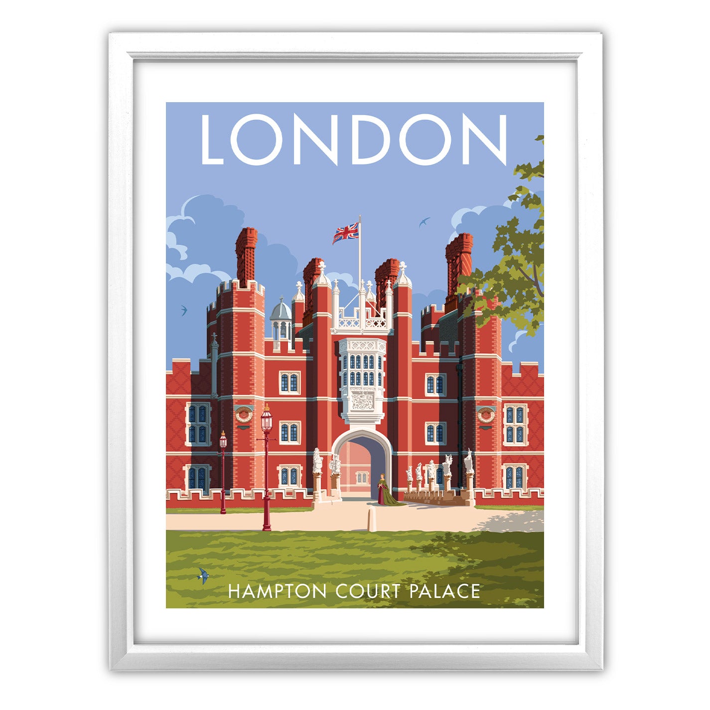 Hampton Court Palace Art Print