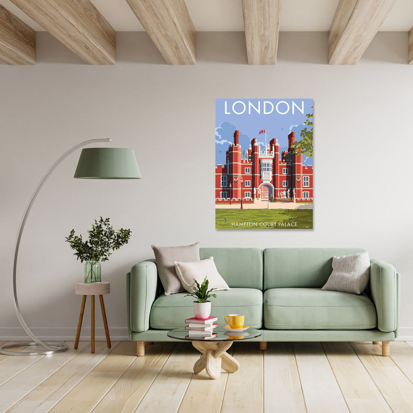 Hampton Court Palace Art Print