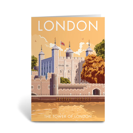 Tower of London Greeting Card 7x5