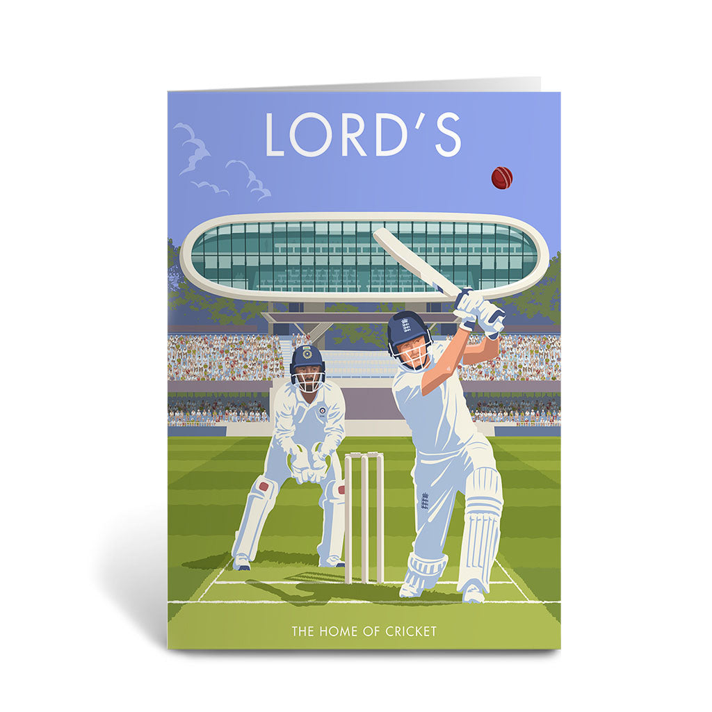 Lord's, Home of Cricket Greeting Card 7x5