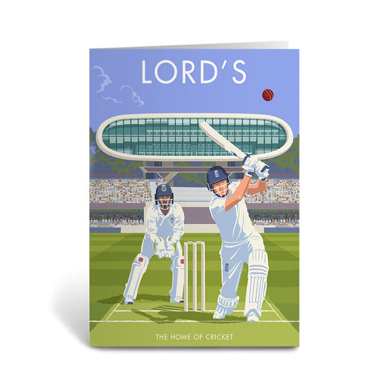 Lord's, Home of Cricket Greeting Card 7x5