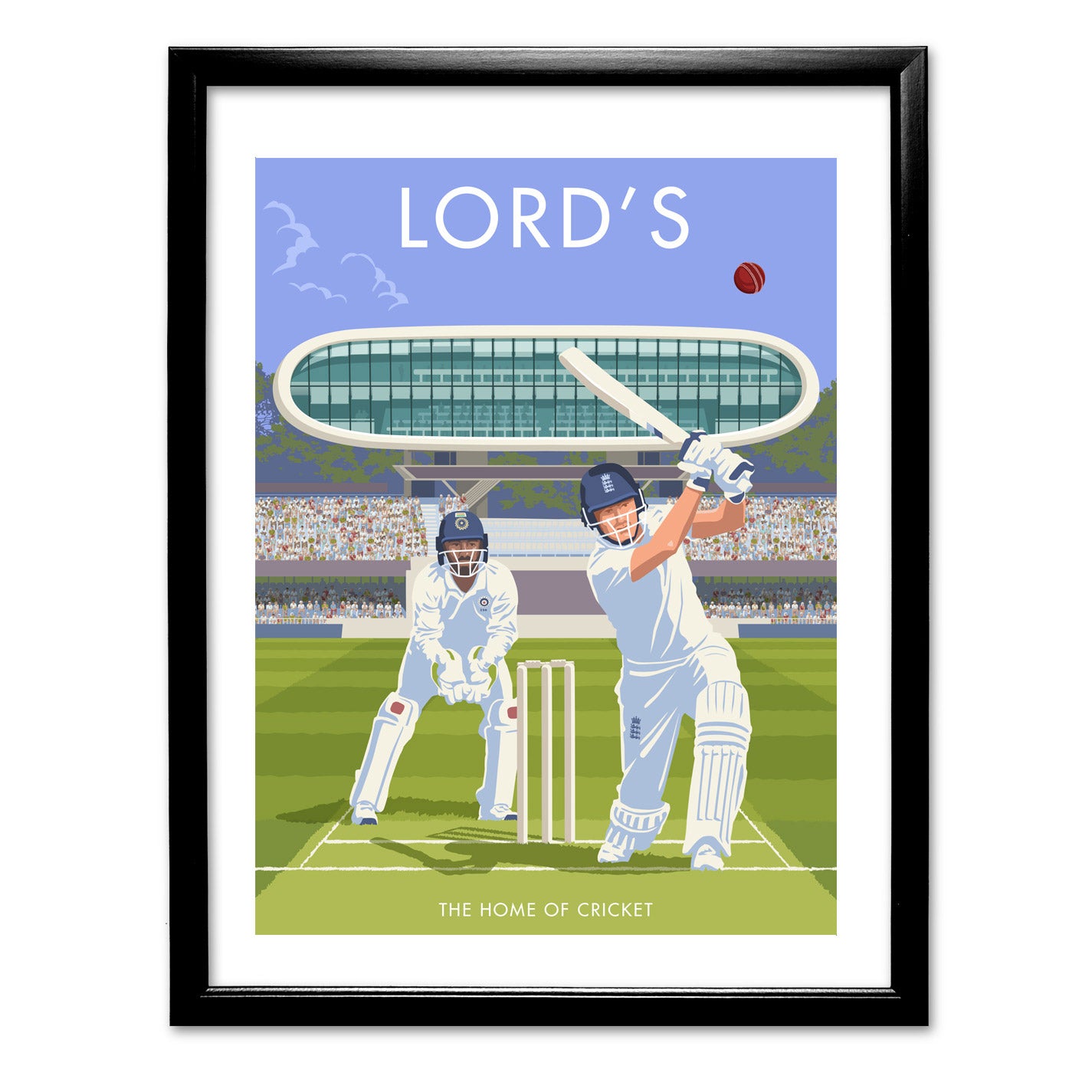 Lord's, Home of Cricket Art Print