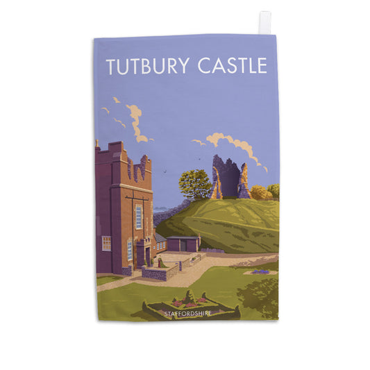 Tutbury Castle Tea Towel