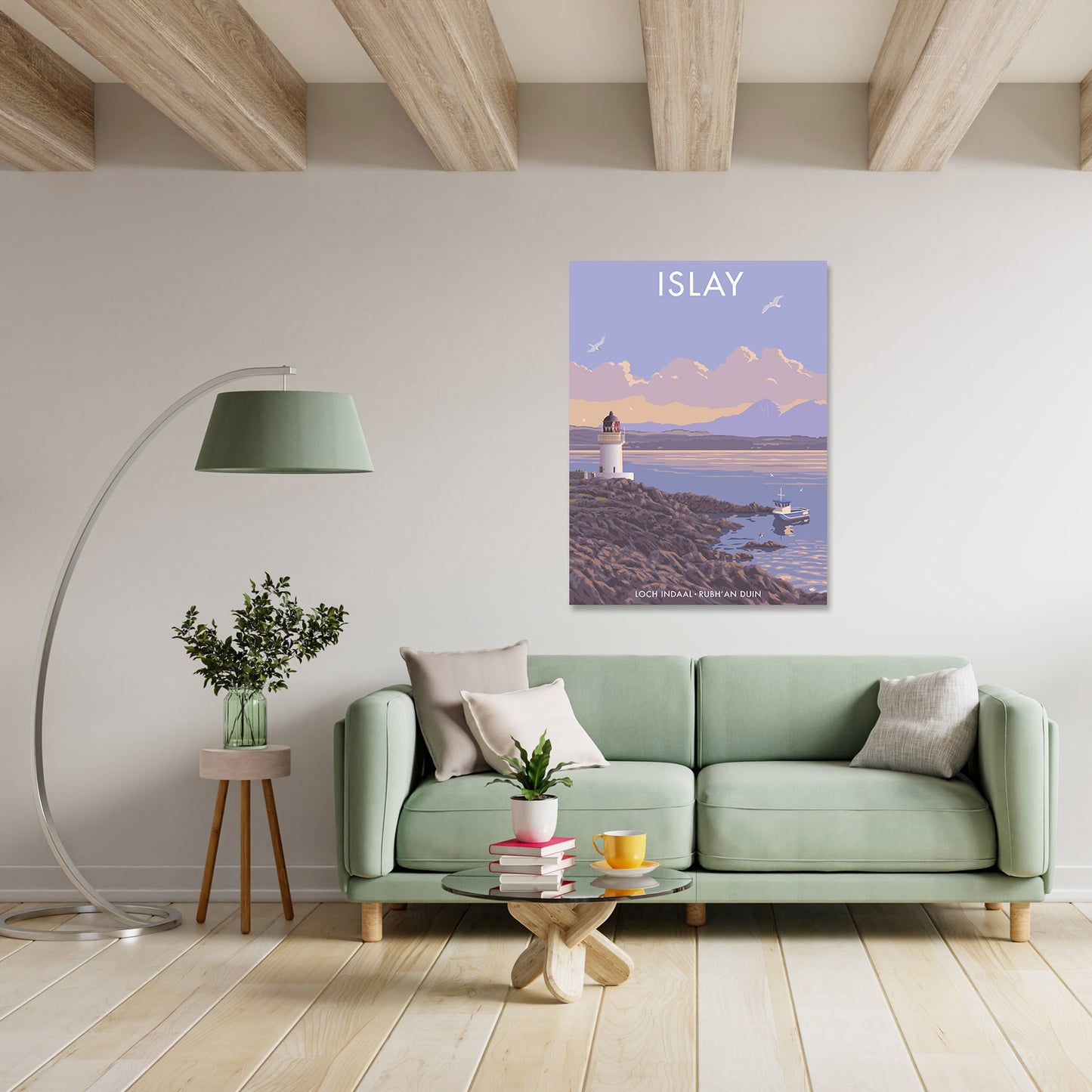 Islay, Loch Indaal Art Print