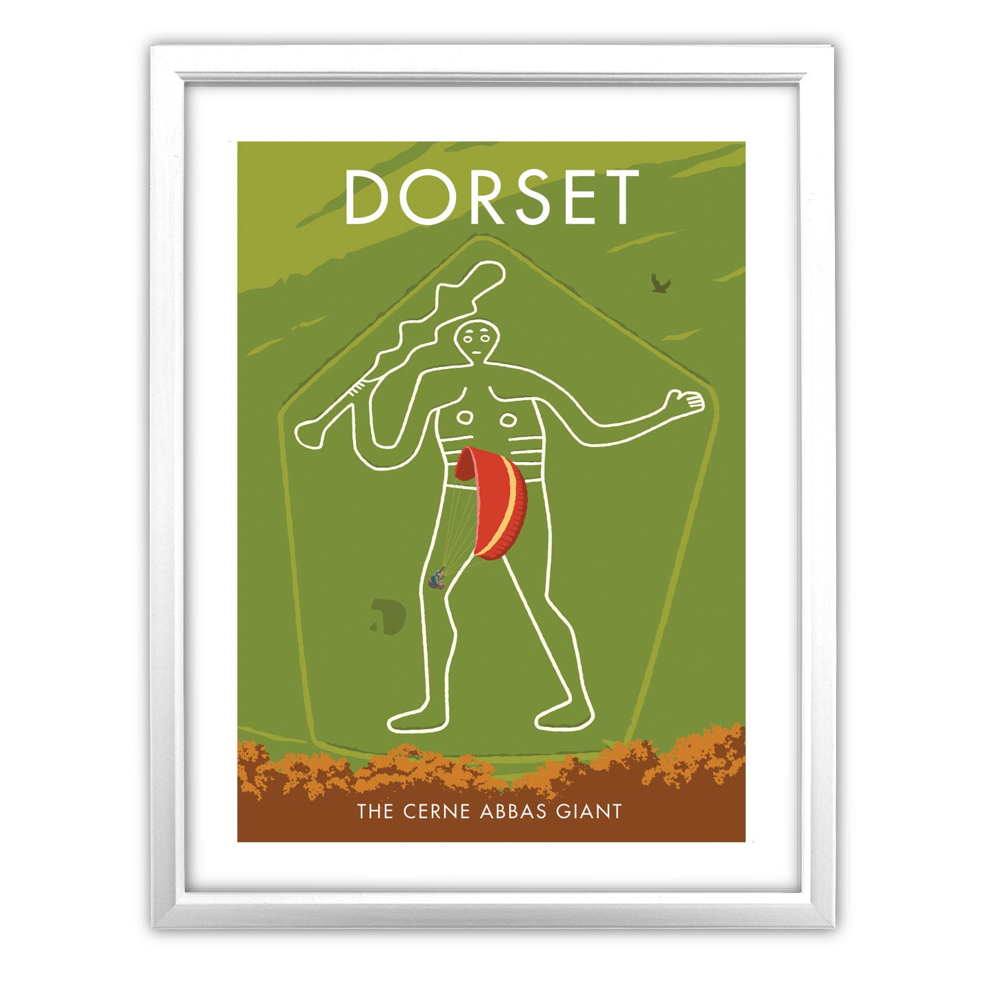 Cerne Abbas Giant Art Print