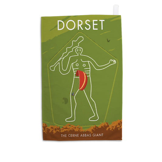 Cerne Abbas Giant Tea Towel