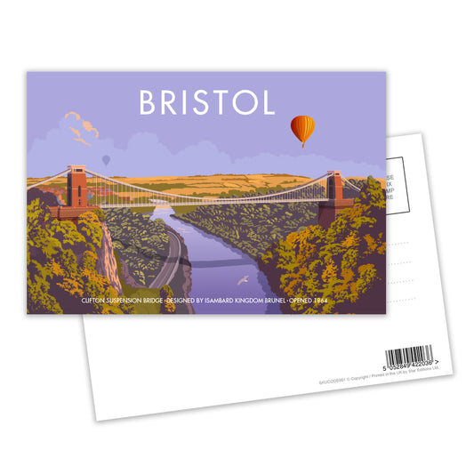 Bristol Postcard Pack of 8