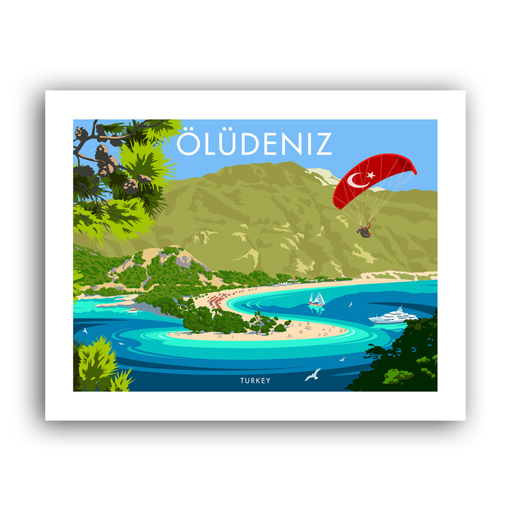 Oludeniz, Turkey Art Print