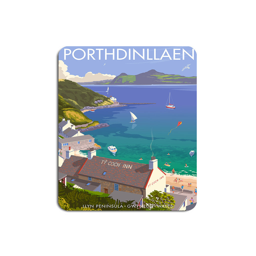 Porthdinllaen, Llyn Peninsula Mouse Mat