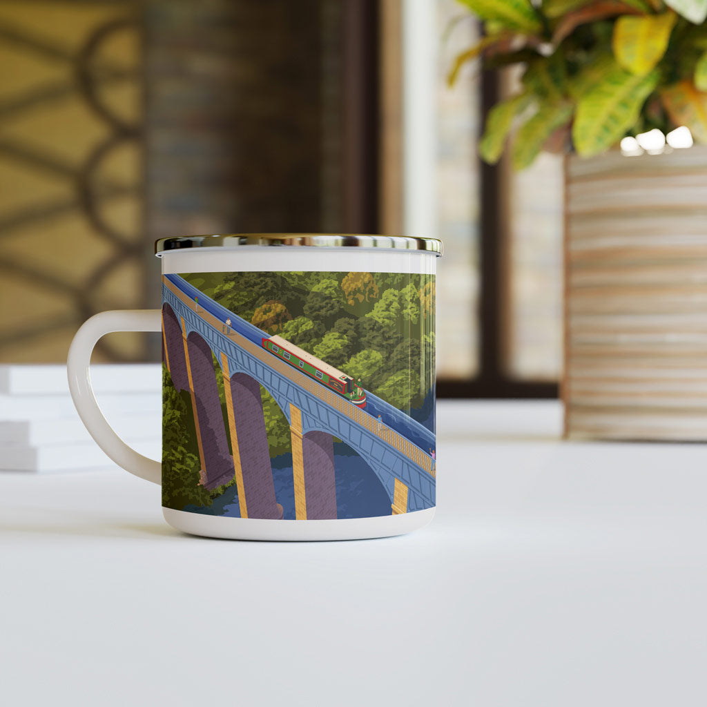 Pontcysyllte Aqueduct Enamel Mug