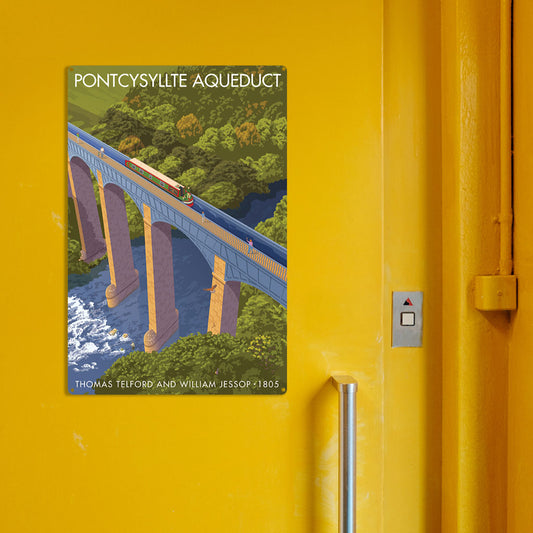 Pontcysyllte Aqueduct Metal Sign