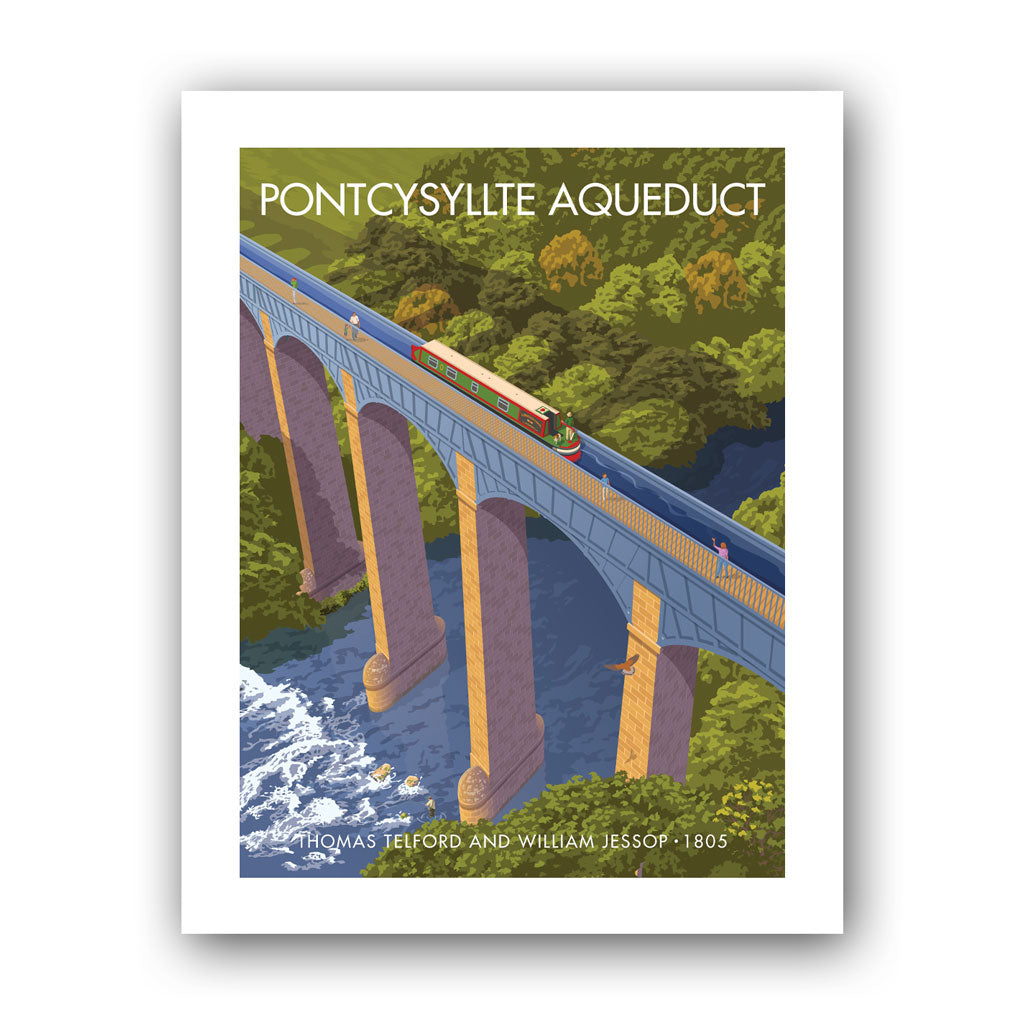 Pontcysyllte Aqueduct Art Print