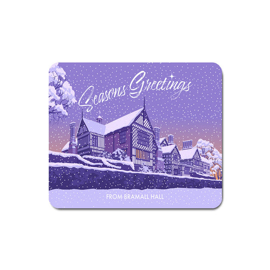 Seasons Greetings from Bramall Hall Mouse Mat