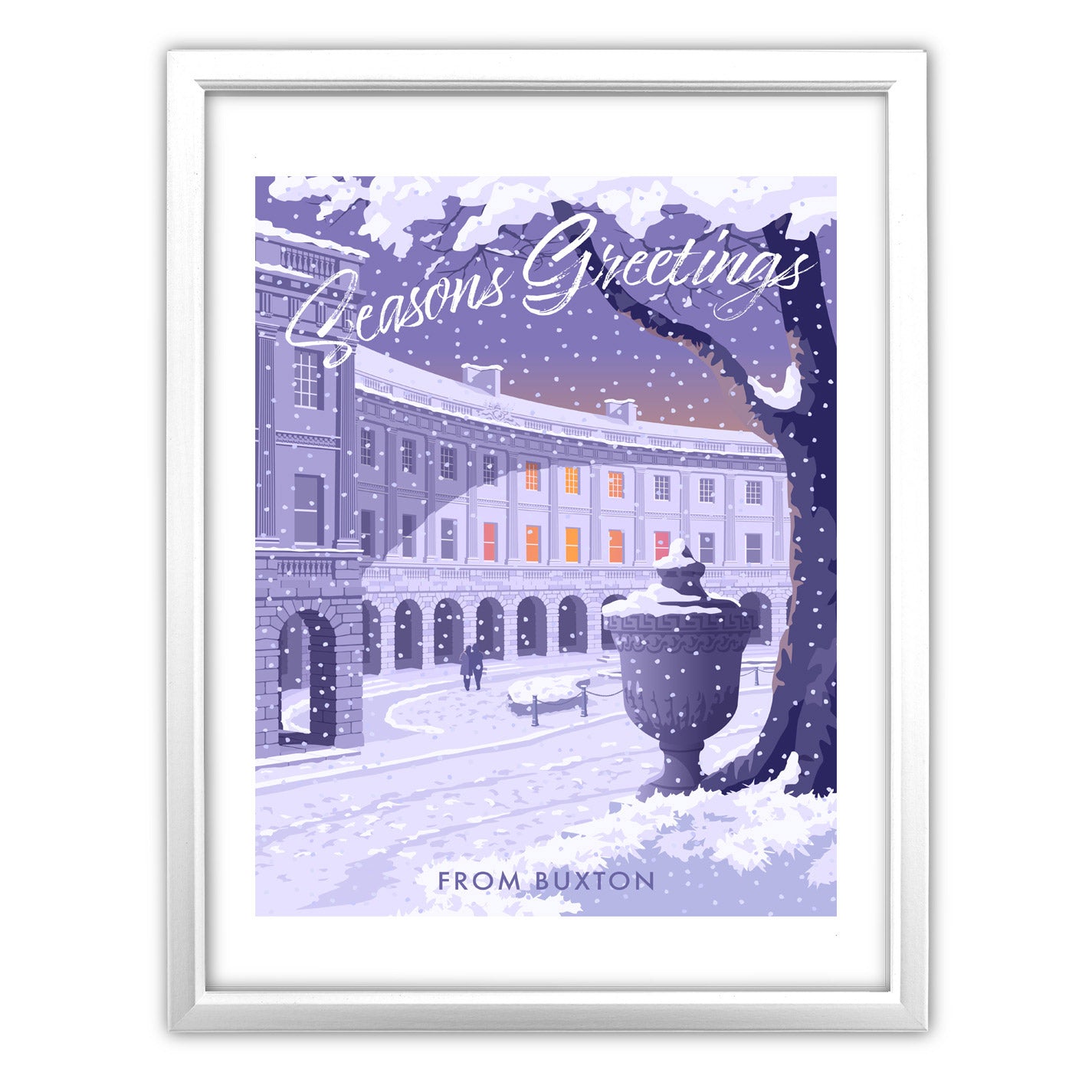 Seasons Greetings from Buxton Art Print