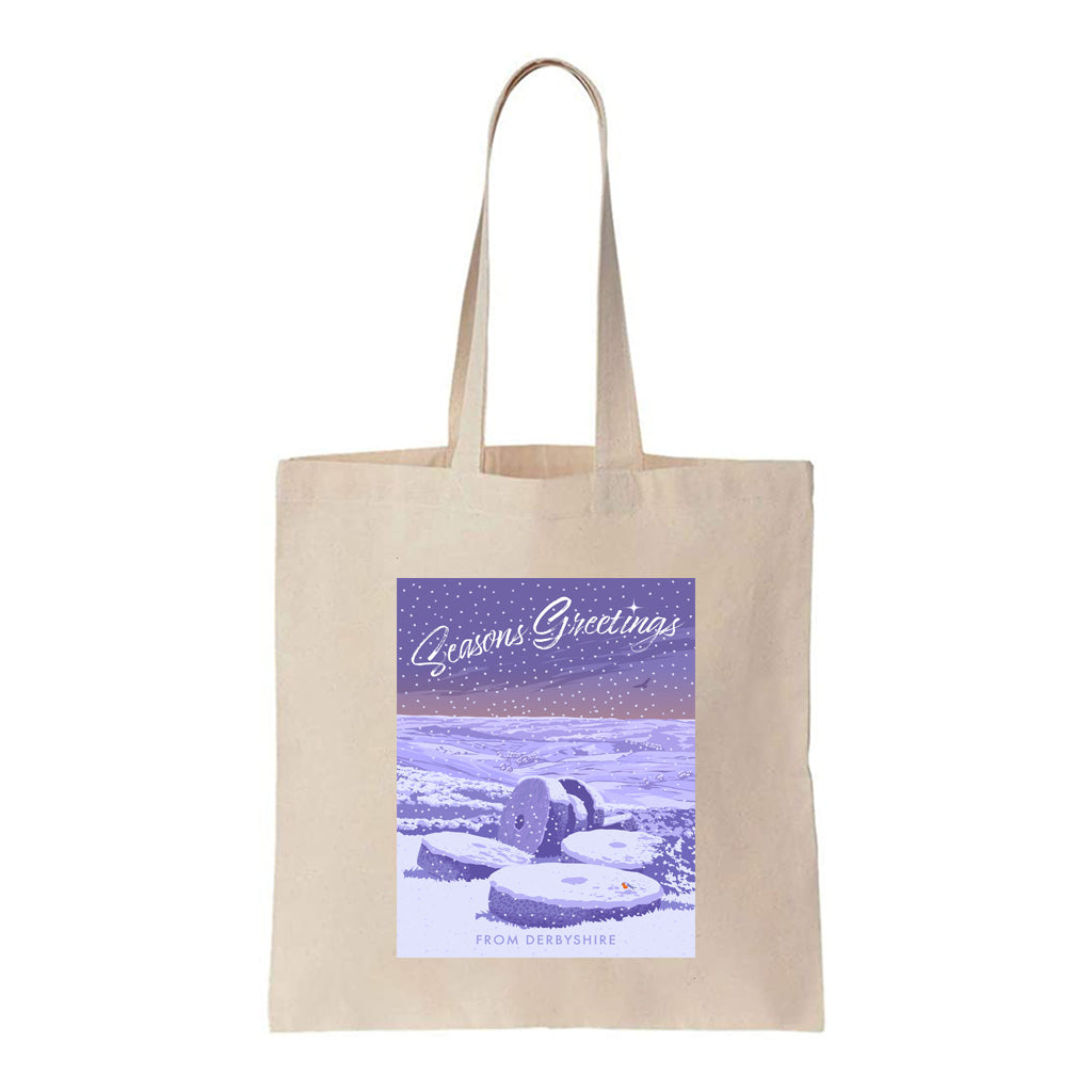 Seasons Greetings from Derbyshire Tote Bag