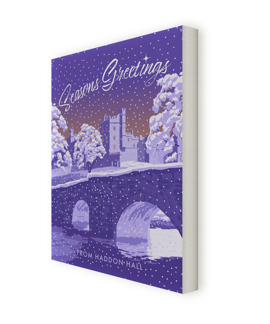 Seasons Greetings from Haddon Hall Canvas