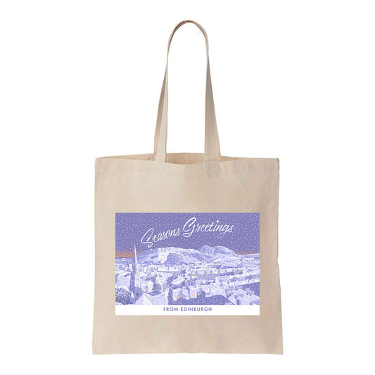 Seasons Greetings from Edinburgh Tote Bag