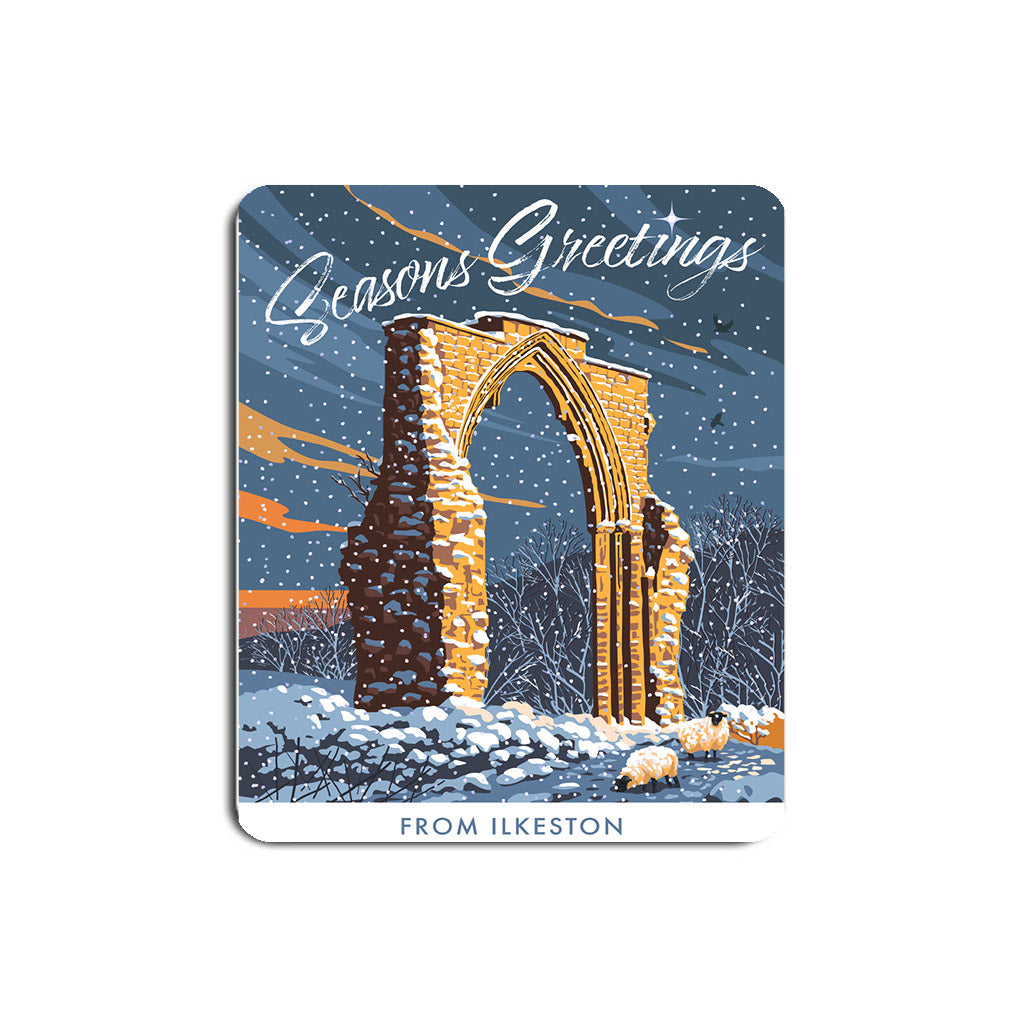 Seasons Greetings from Ilkeston Mouse Mat