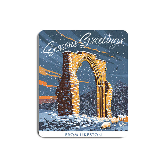 Seasons Greetings from Ilkeston Mouse Mat