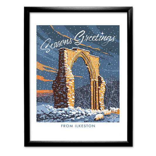 Seasons Greetings from Ilkeston Art Print