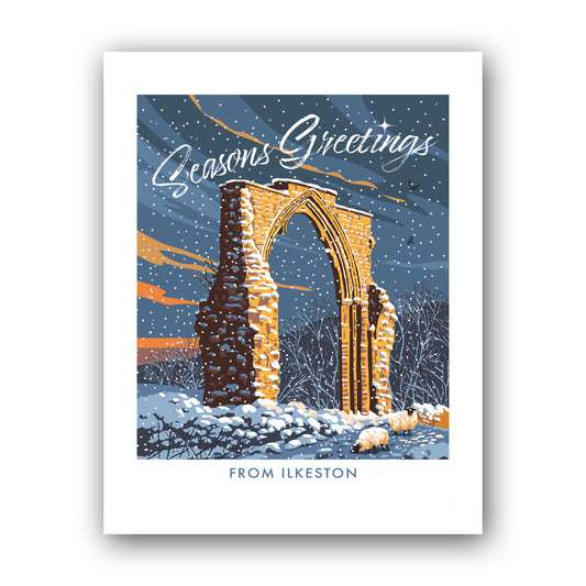 Seasons Greetings from Ilkeston Art Print