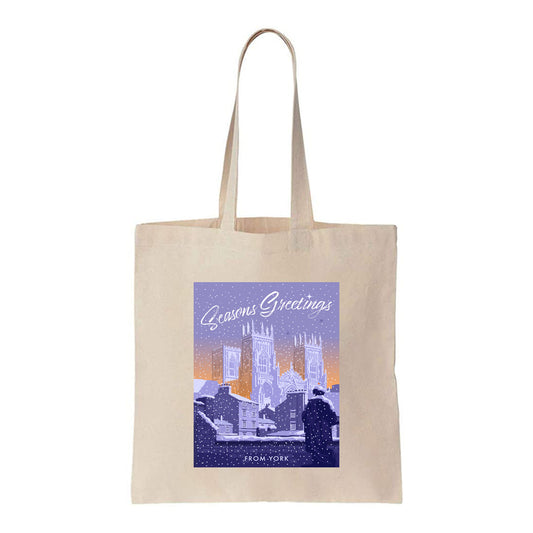 Seasons Greetings from York Tote Bag