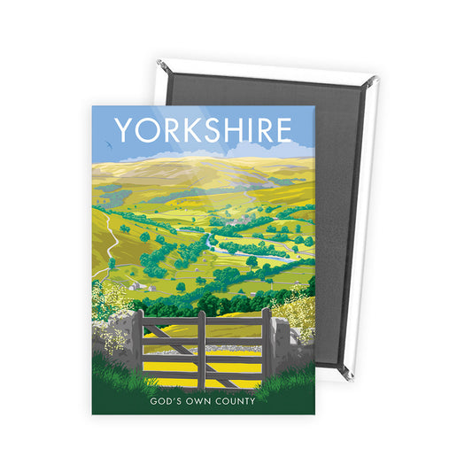 Yorkshire, God's Own Country Magnet