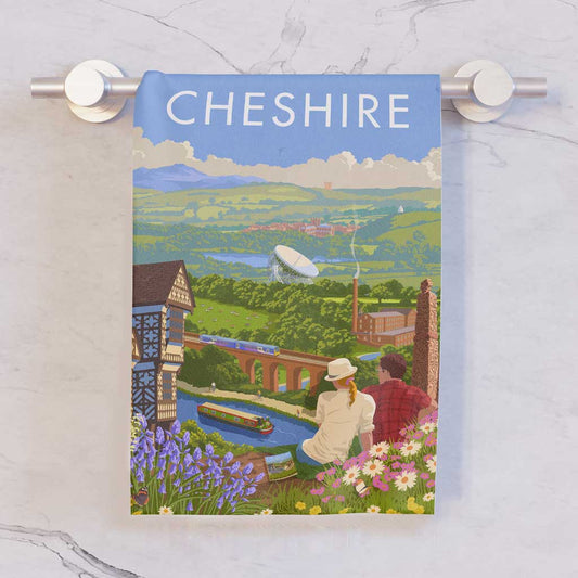Cheshire Tea Towel