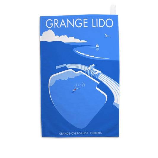 Grange Lido Tea Towel