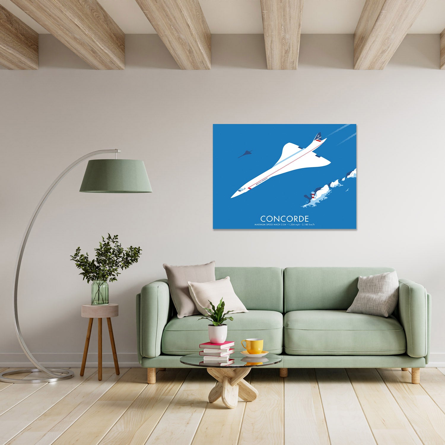 Concorde Art Print – Stephen Millership - The Art of Travel