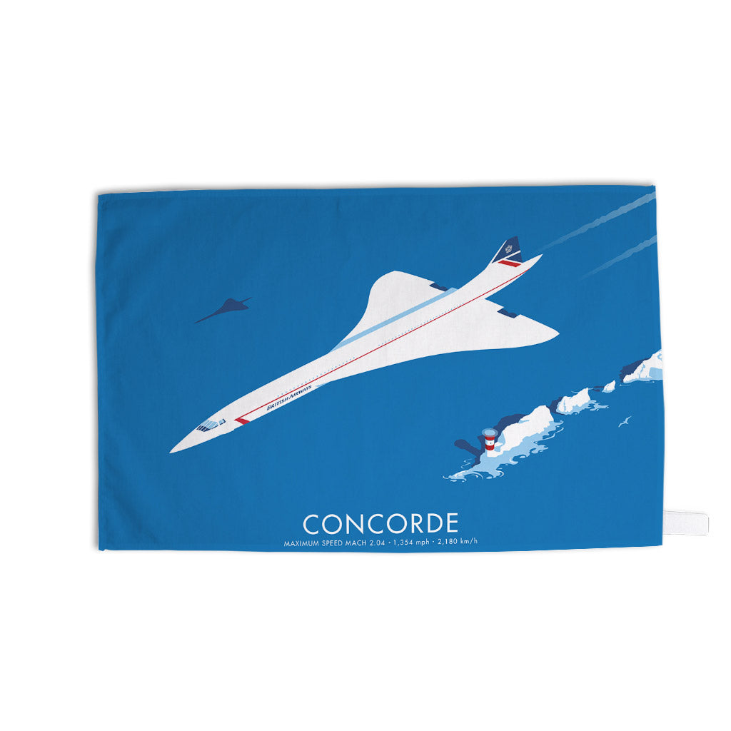 Concorde Tea Towel
