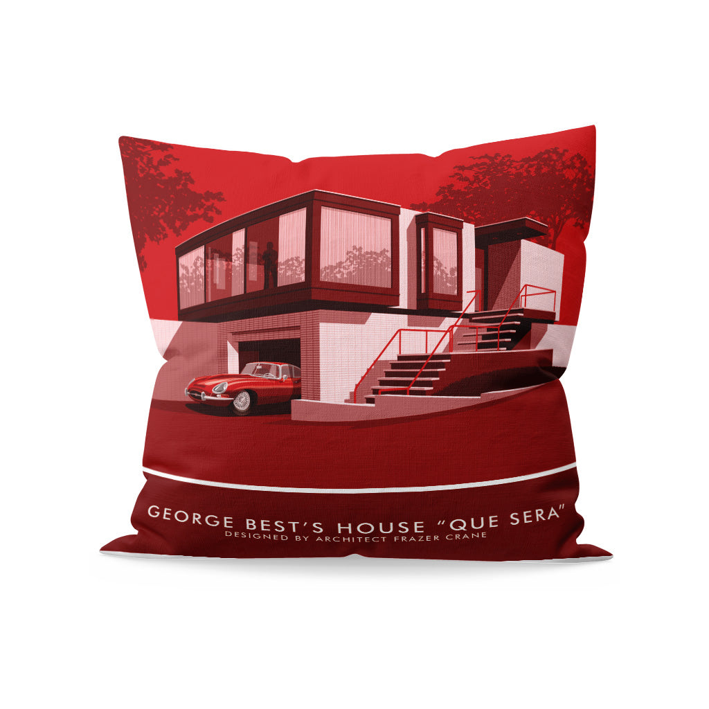George Best's House Cushion
