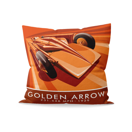 Golden Arrow Cushion