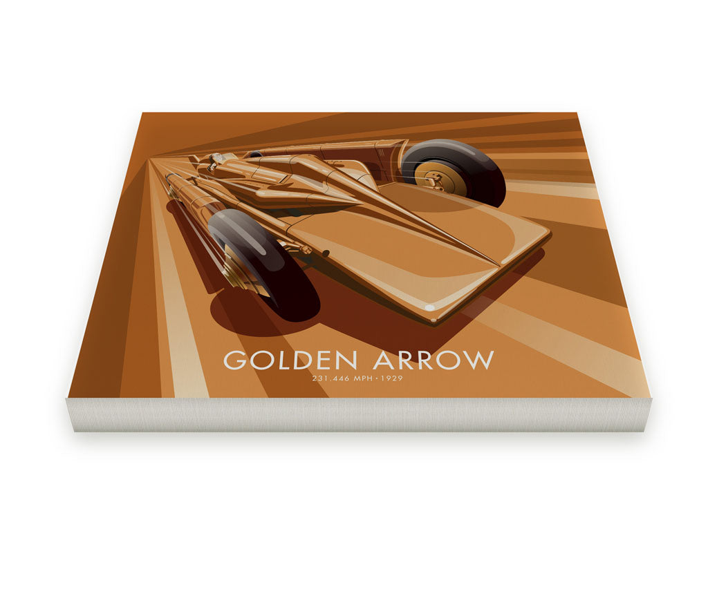 Golden Arrow Canvas