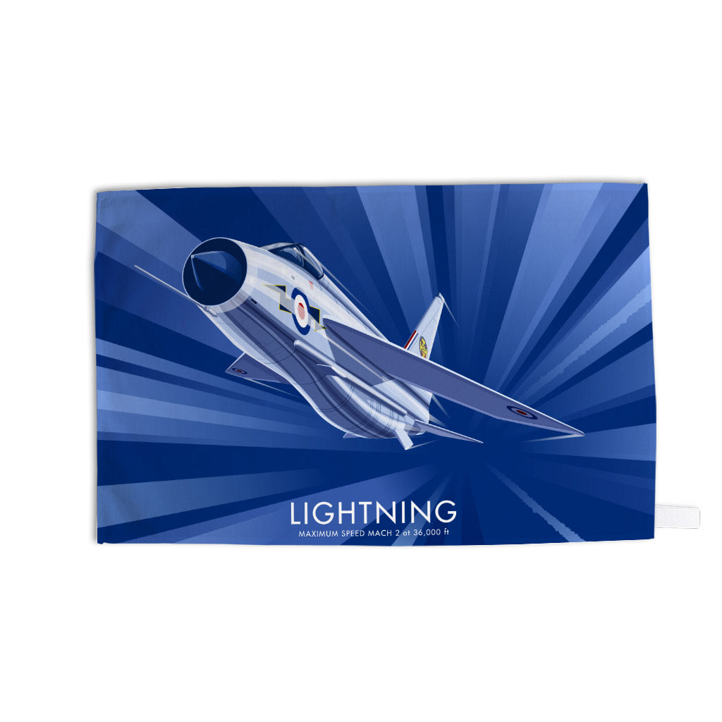 Lightning Tea Towel