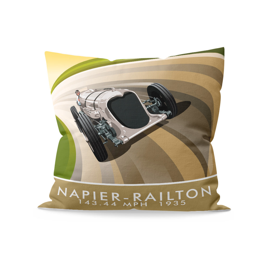 NapierRailton Cushion Stephen Millership The Art of Travel