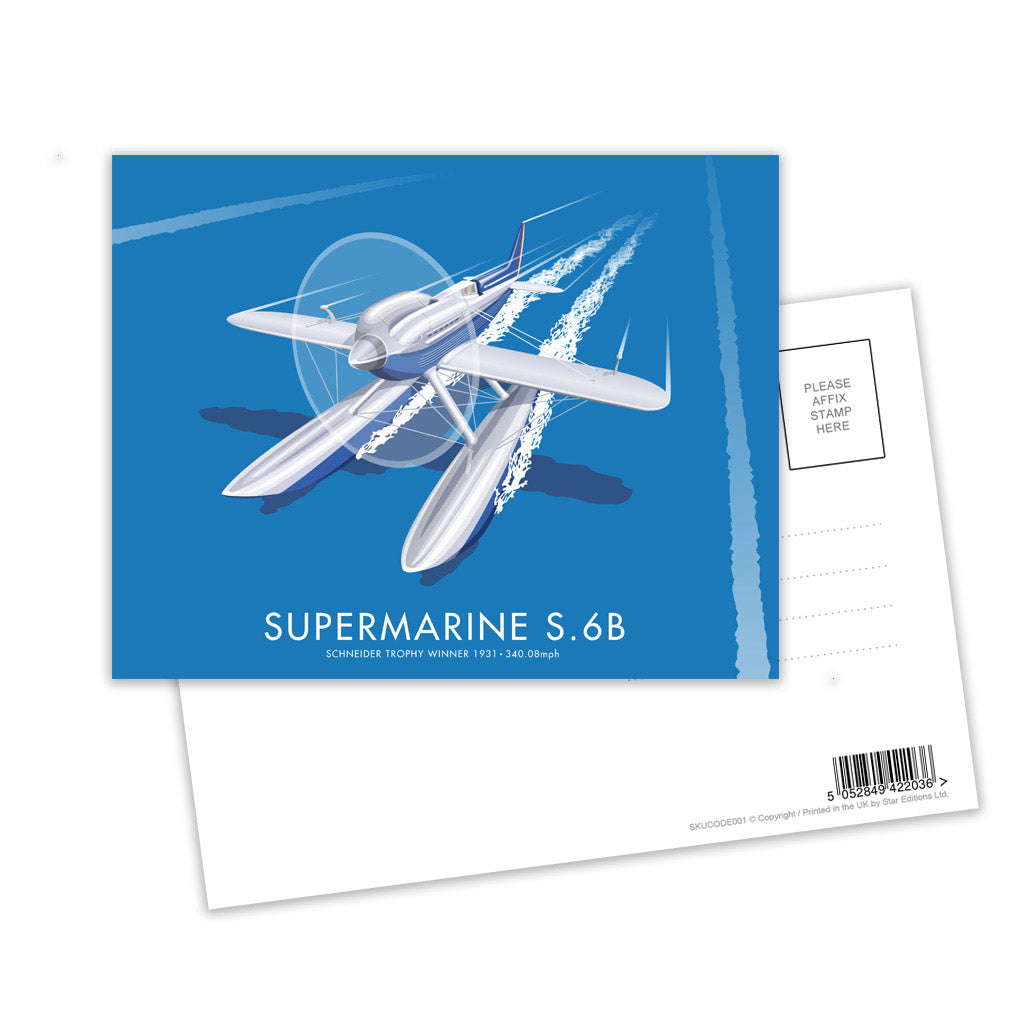 Supermarine Postcard Pack of 8