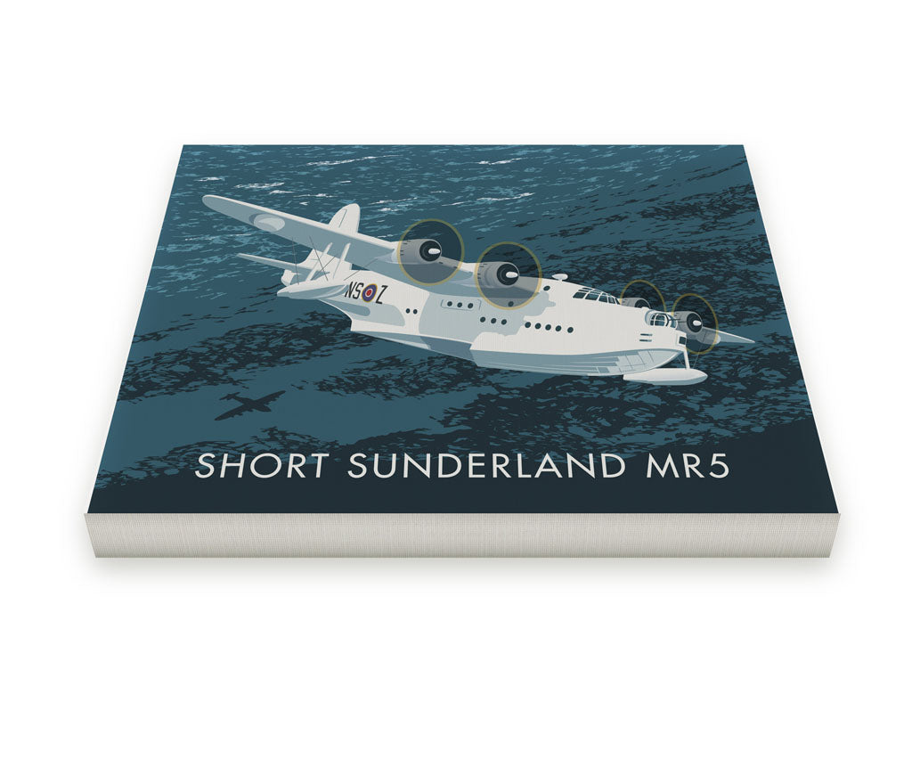 Short Sunderland Canvas