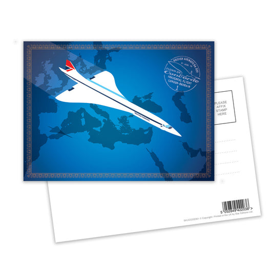Concorde Postcard Pack of 8