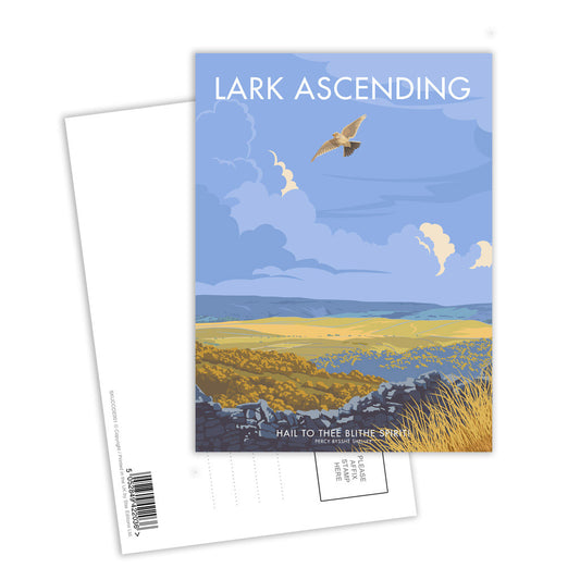 Lark Ascending Postcard Pack of 8
