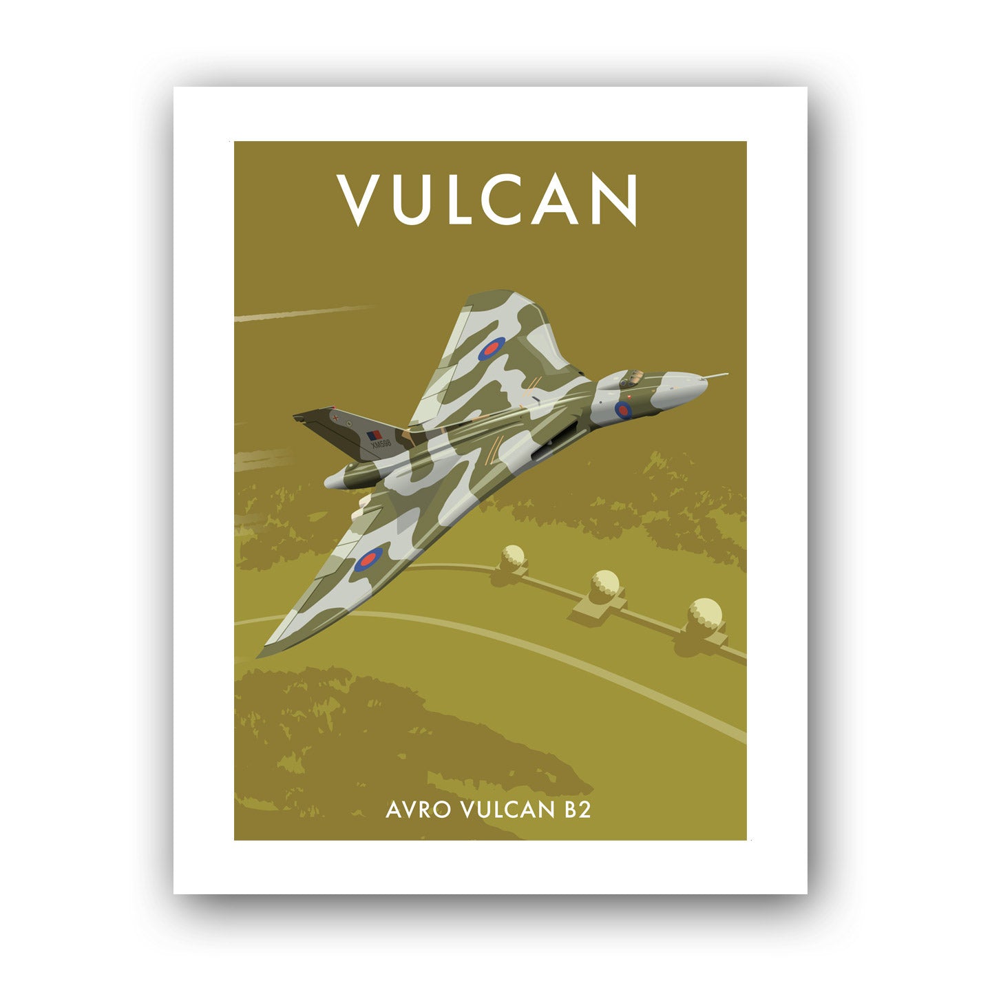 Vulcan, Avro Vulcan B2 Art Print