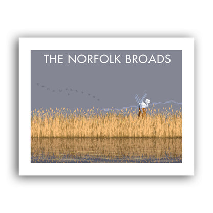 The Norfolk Broads Art Print