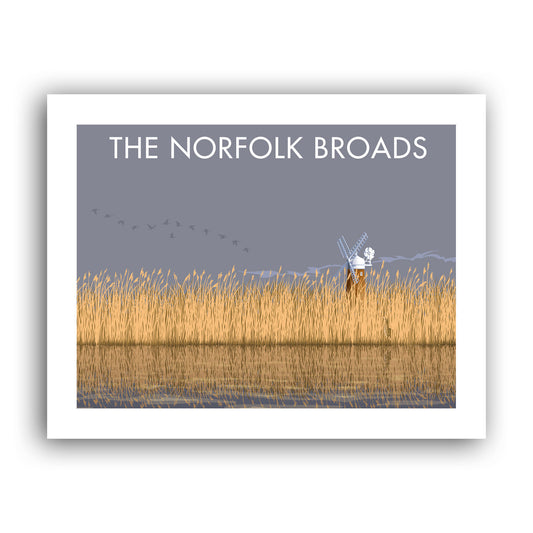 The Norfolk Broads Art Print