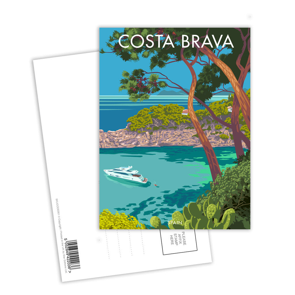 Costa Brava Postcard Pack of 8