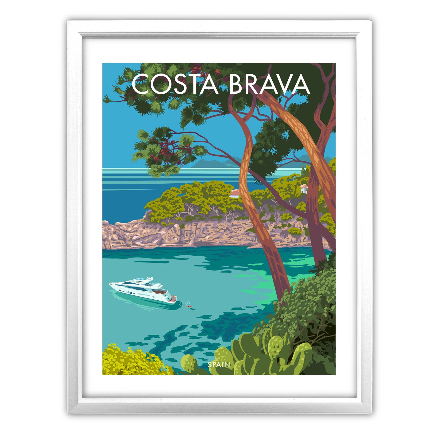 Costa Brava Art Print
